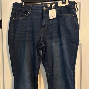 a.n.a Dark Blue Straight Leg Jeans